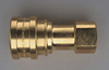 1/4 Female Quick Connector Brass - Carpet Cleaning